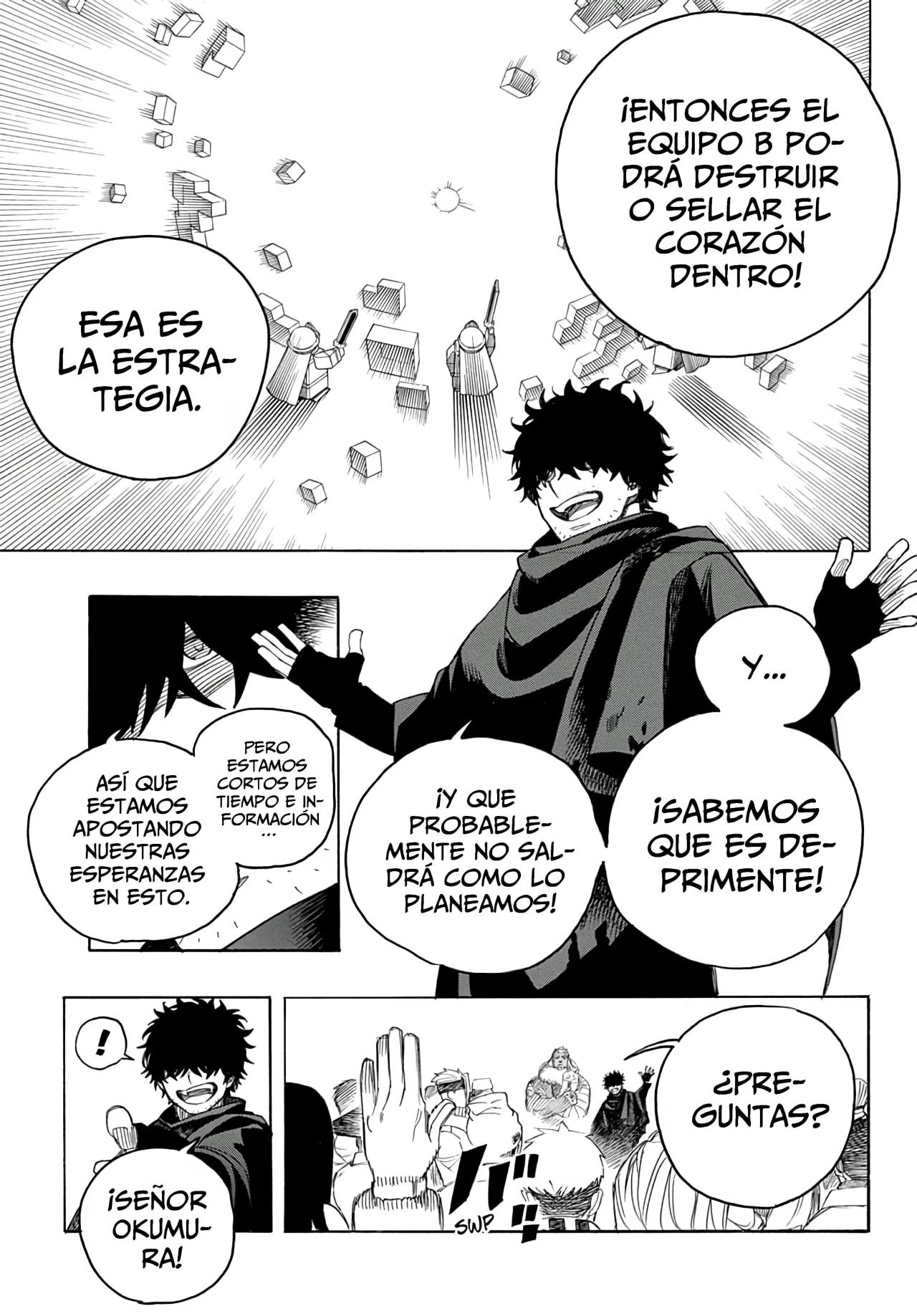 Ao no Exorcist capítulo 145, página 14