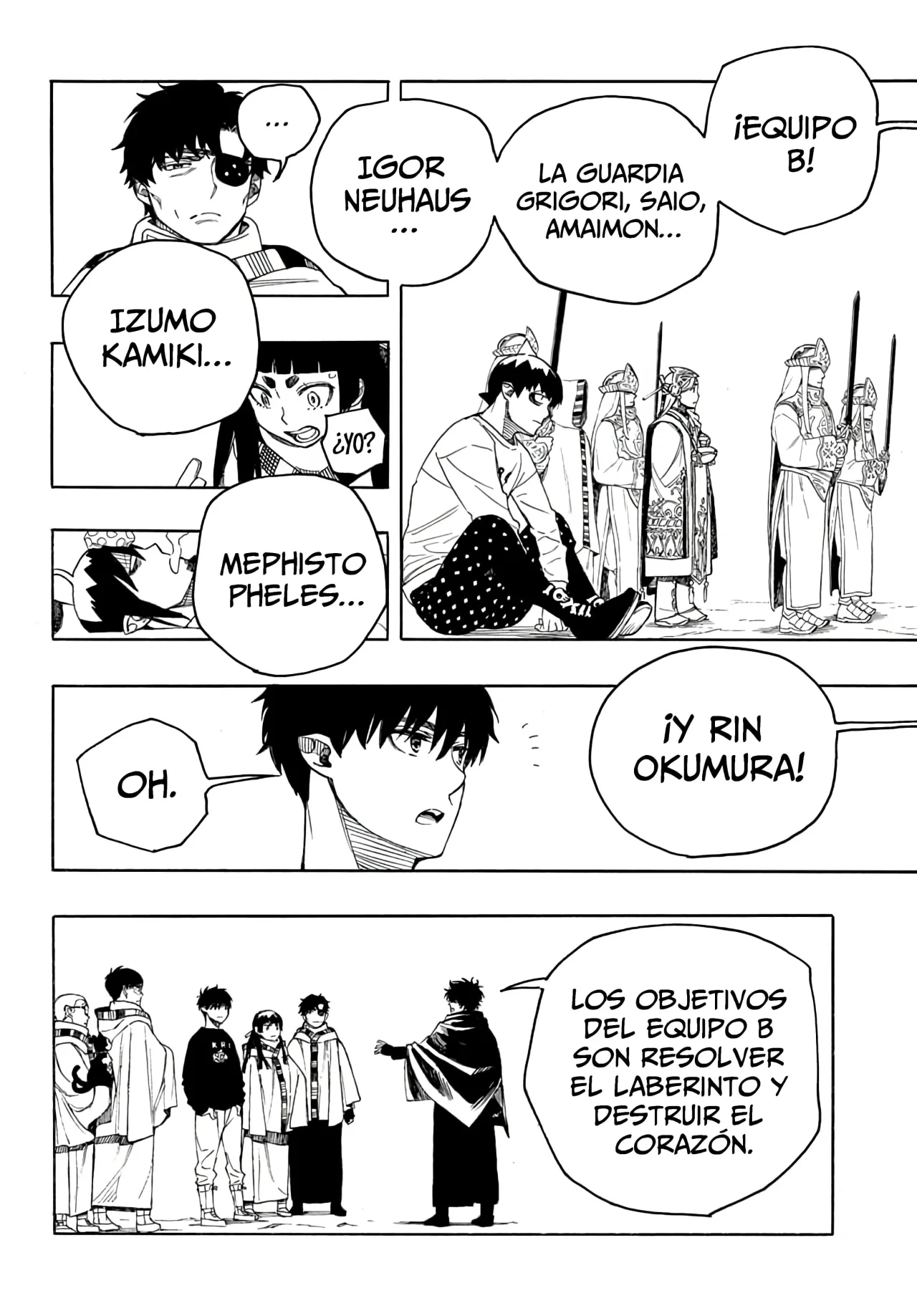 Ao no Exorcist capítulo 145, página 17