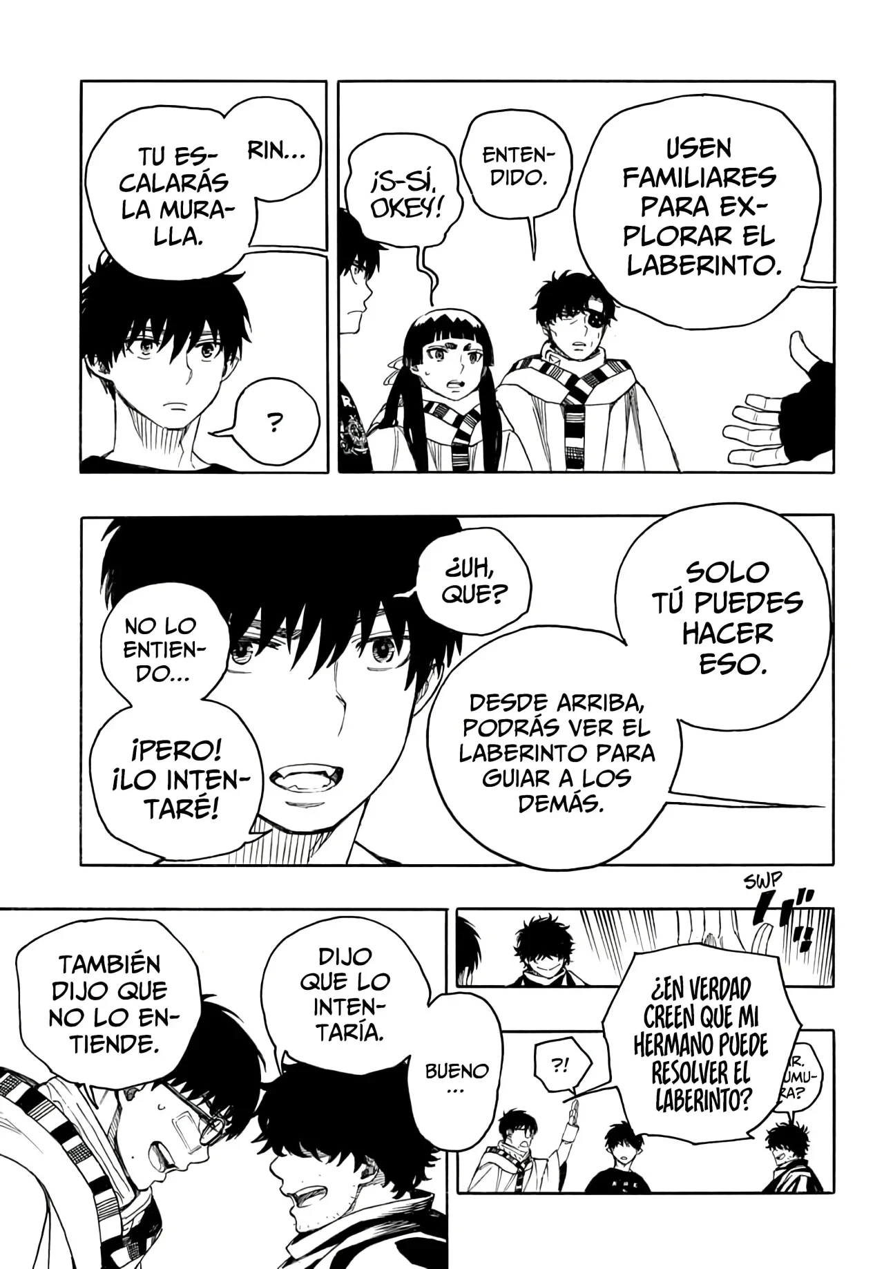 Ao no Exorcist capítulo 145, página 18