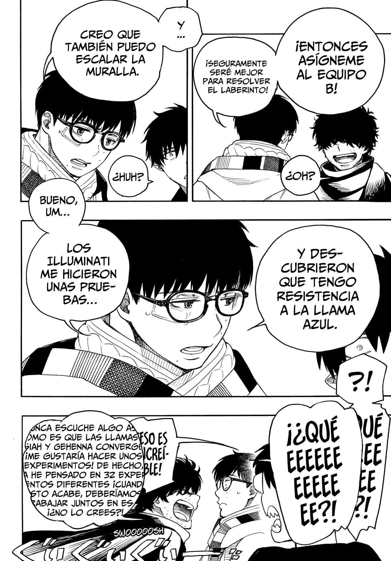 Ao no Exorcist capítulo 145, página 19