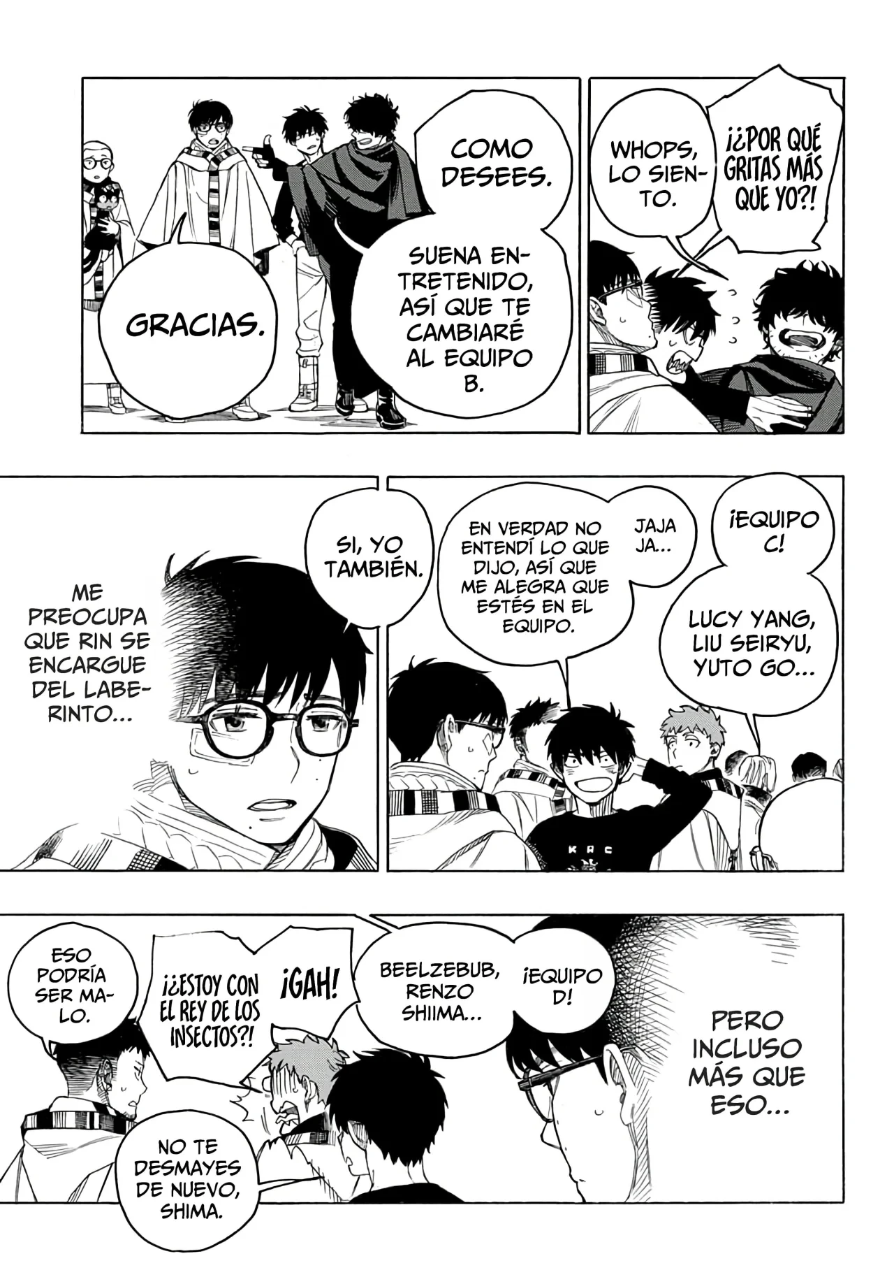 Ao no Exorcist capítulo 145, página 20