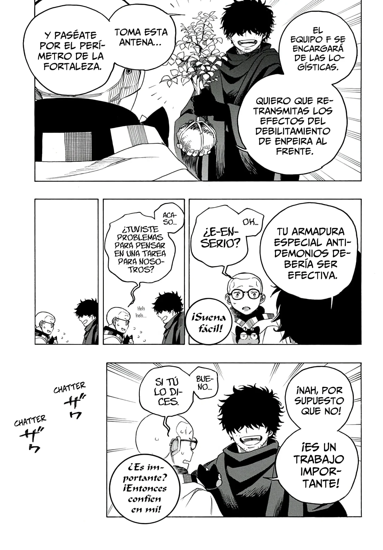 Ao no Exorcist capítulo 145, página 22