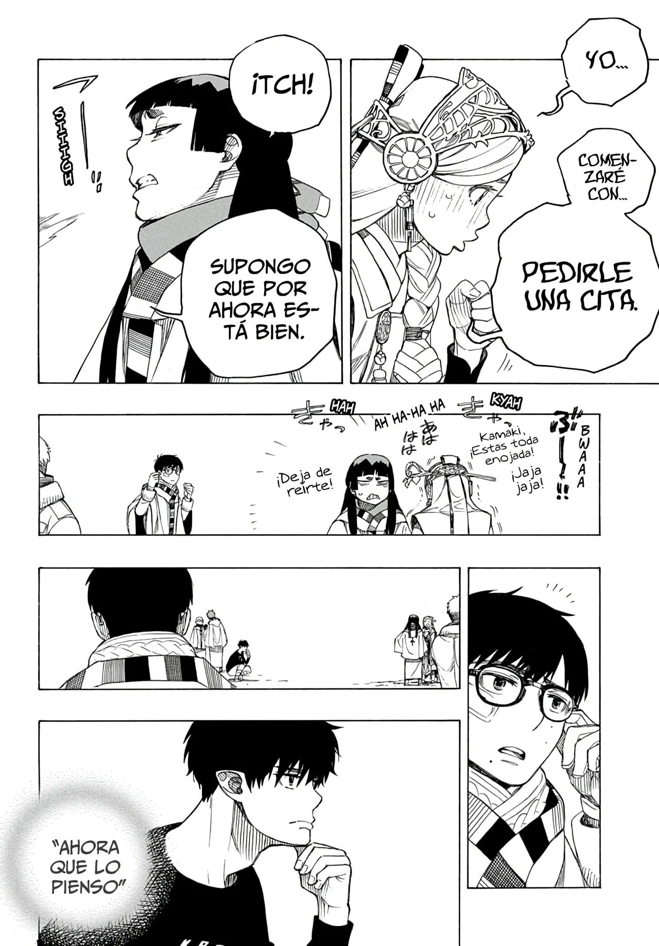 Ao no Exorcist capítulo 145, página 27