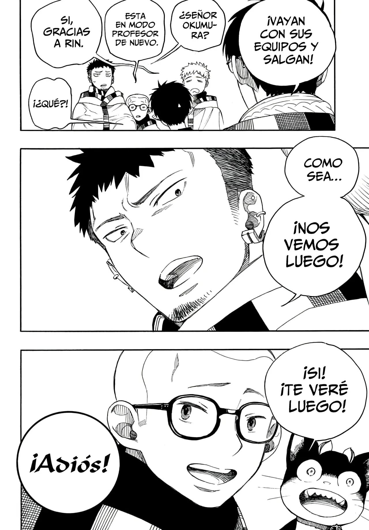 Ao no Exorcist capítulo 145, página 31
