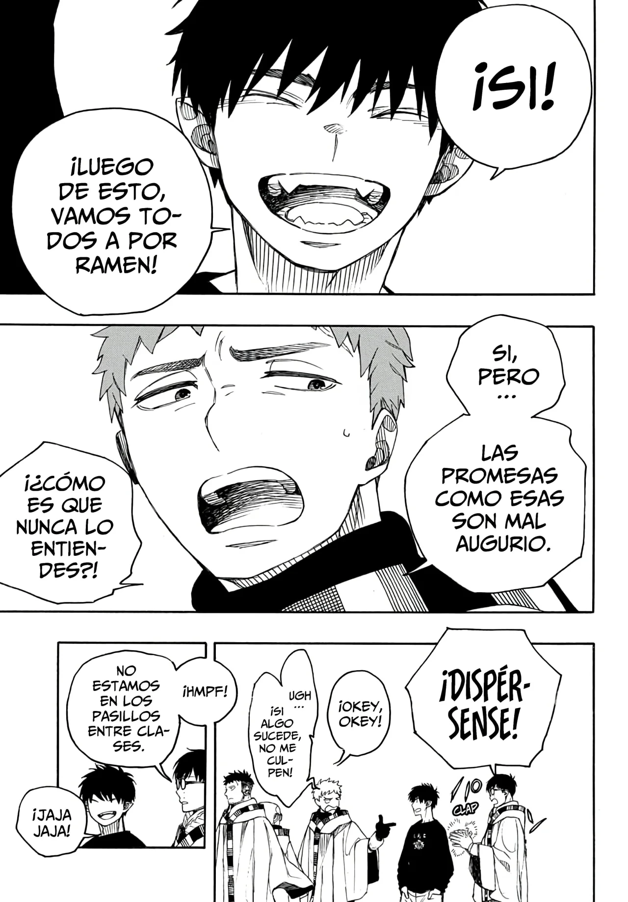 Ao no Exorcist capítulo 145, página 32