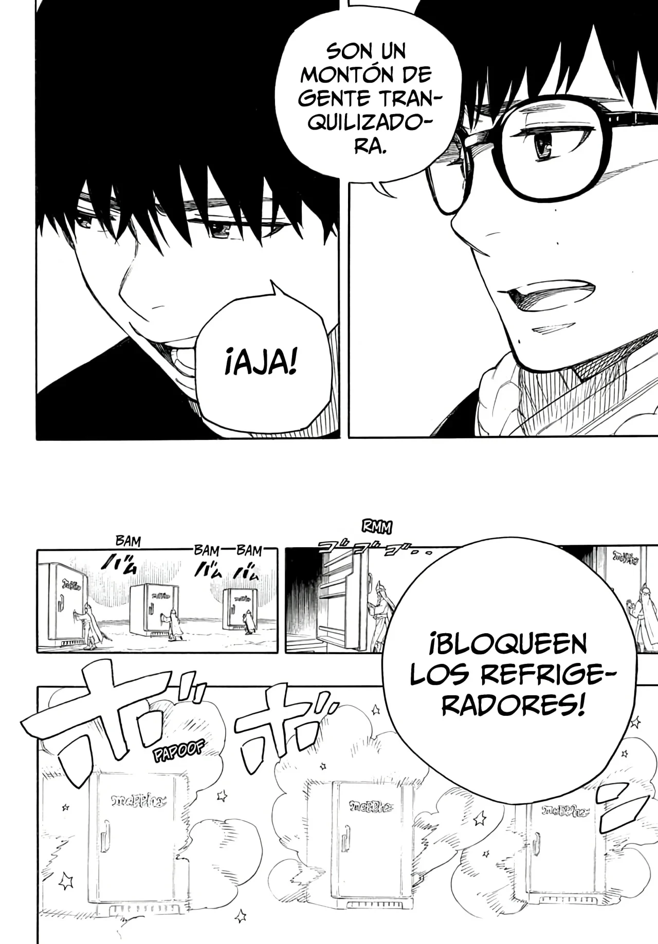 Ao no Exorcist capítulo 145, página 33
