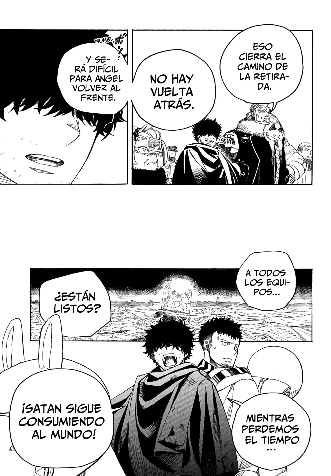 Ao no Exorcist capítulo 145, página 34