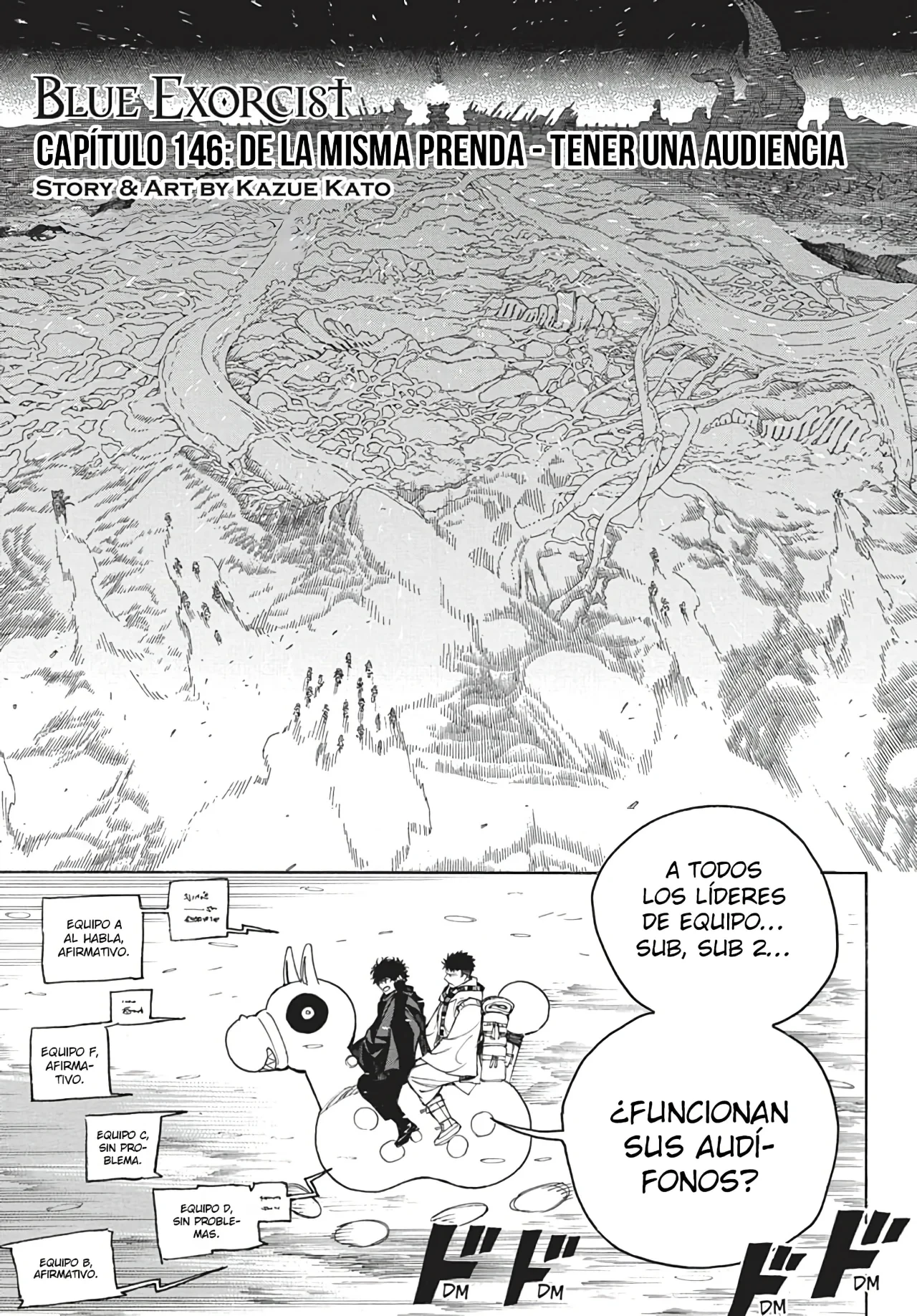Ao no Exorcist capítulo 146, página 4