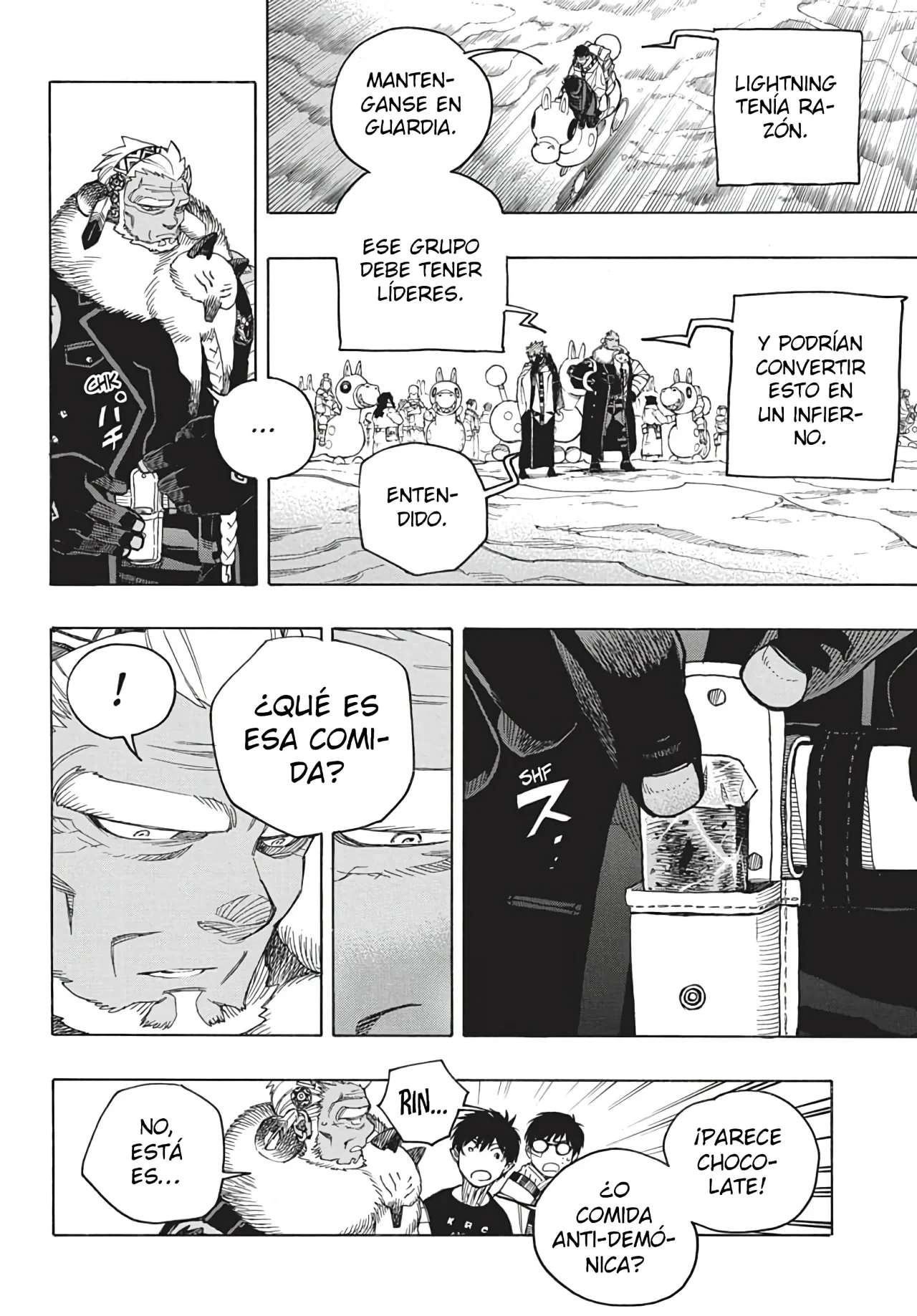Ao no Exorcist capítulo 146, página 8