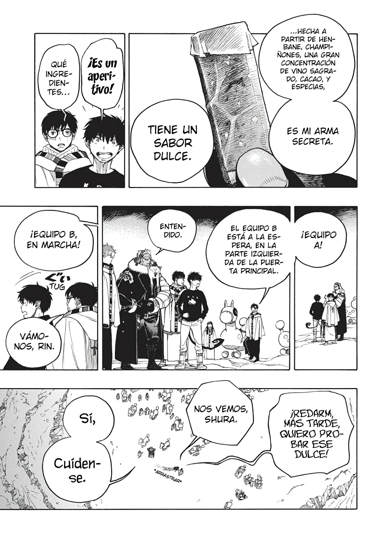 Ao no Exorcist capítulo 146, página 9