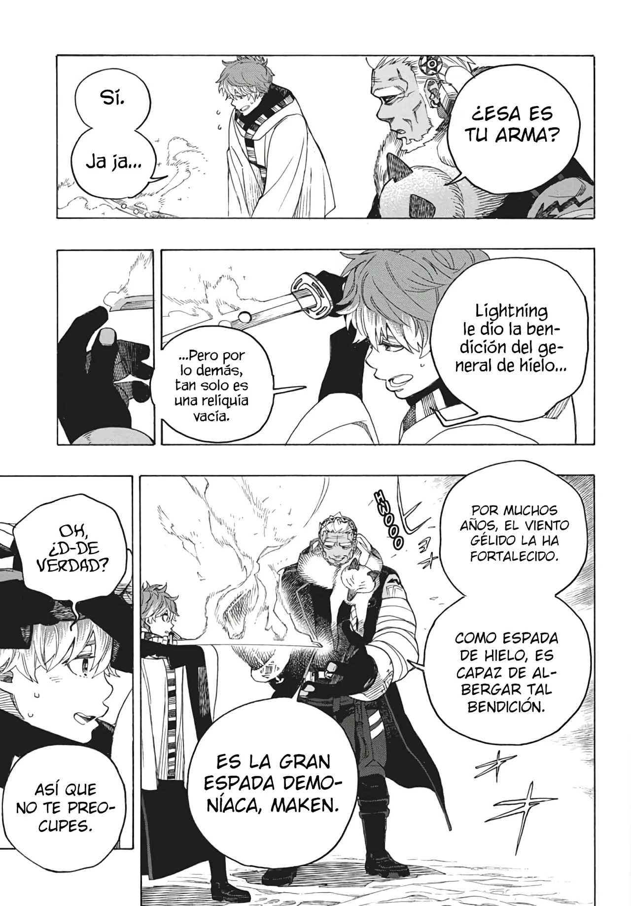 Ao no Exorcist capítulo 146, página 18