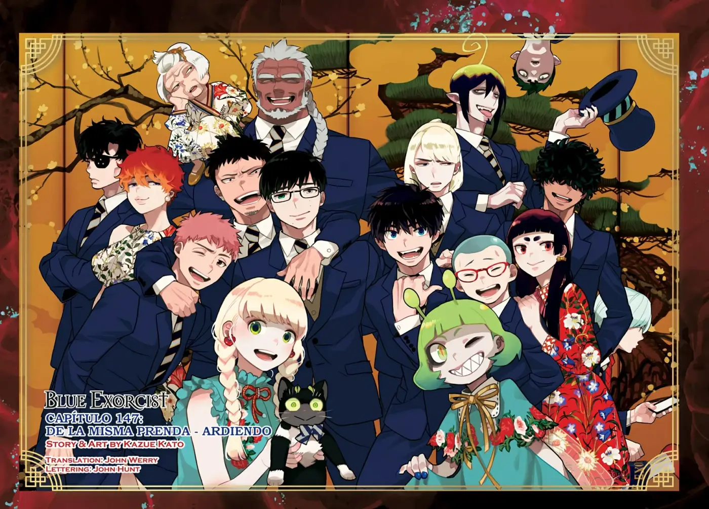 Ao no Exorcist capítulo 147, página 4