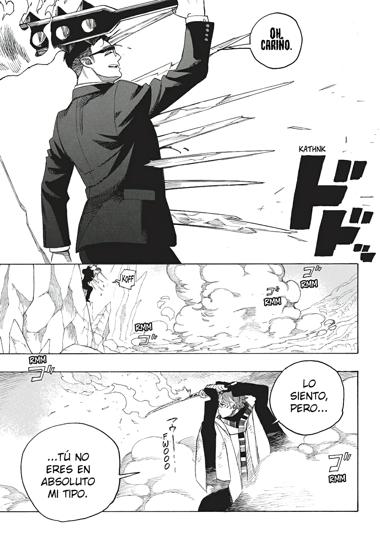 Ao no Exorcist capítulo 147, página 8