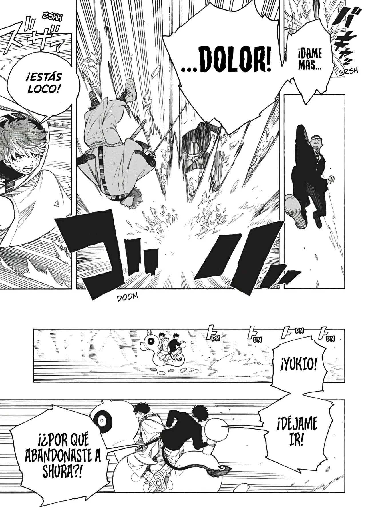 Ao no Exorcist capítulo 147, página 10