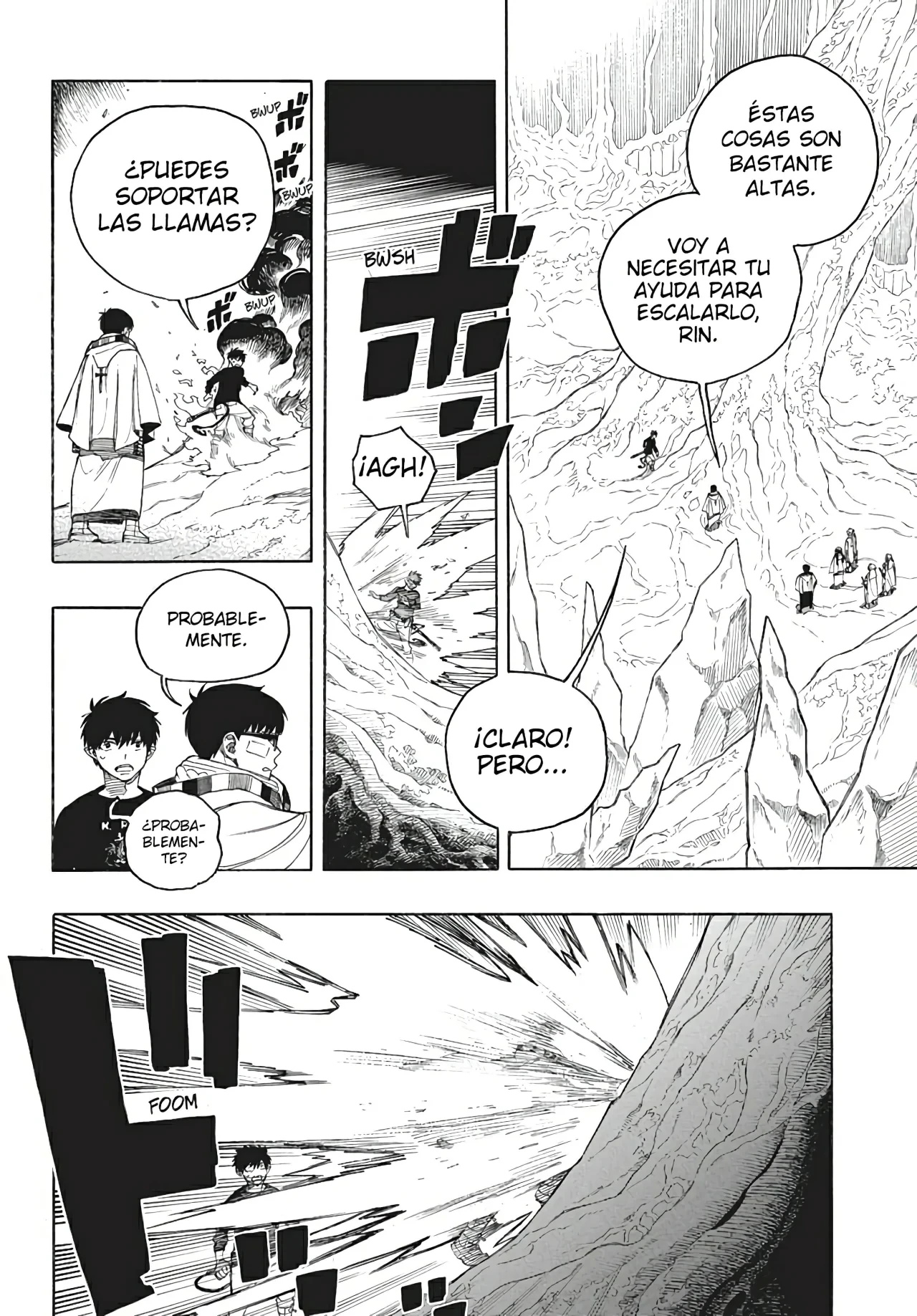 Ao no Exorcist capítulo 147, página 17