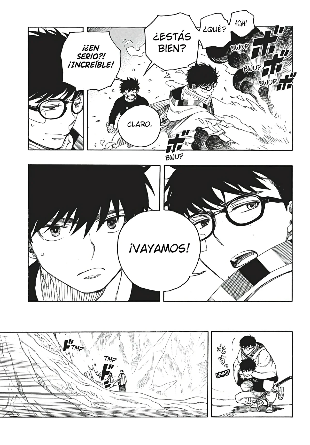 Ao no Exorcist capítulo 147, página 18