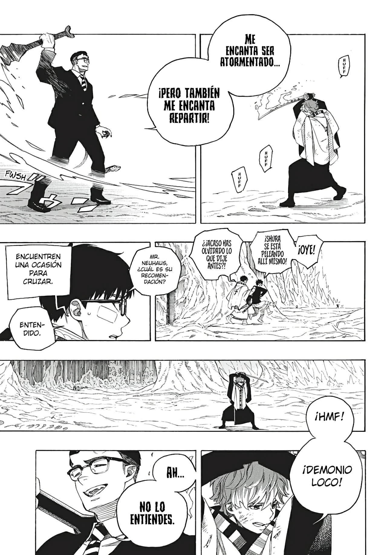 Ao no Exorcist capítulo 147, página 32