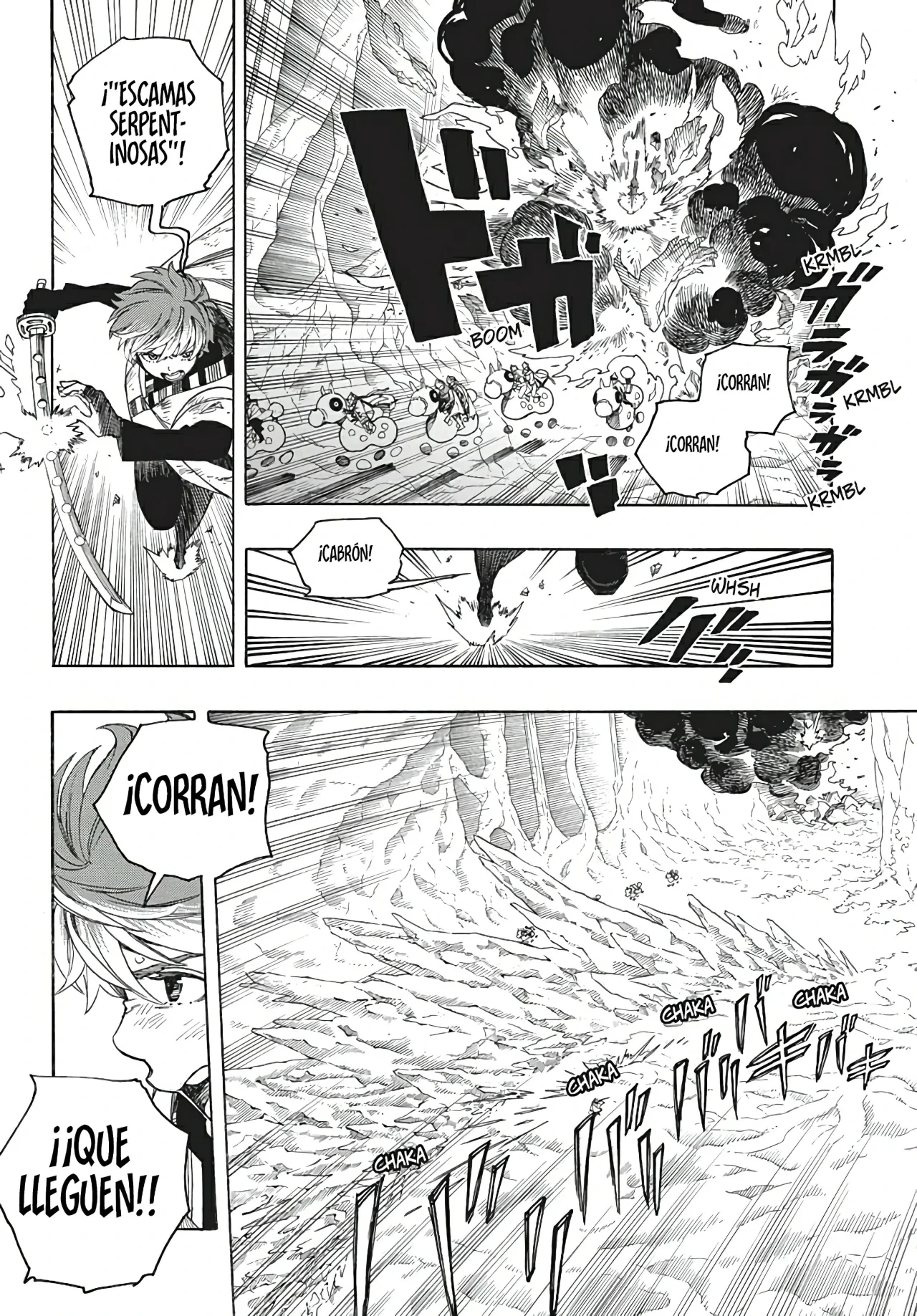 Ao no Exorcist capítulo 147, página 35