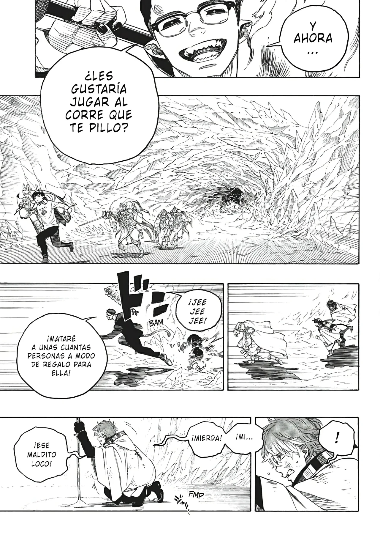 Ao no Exorcist capítulo 149, página 10