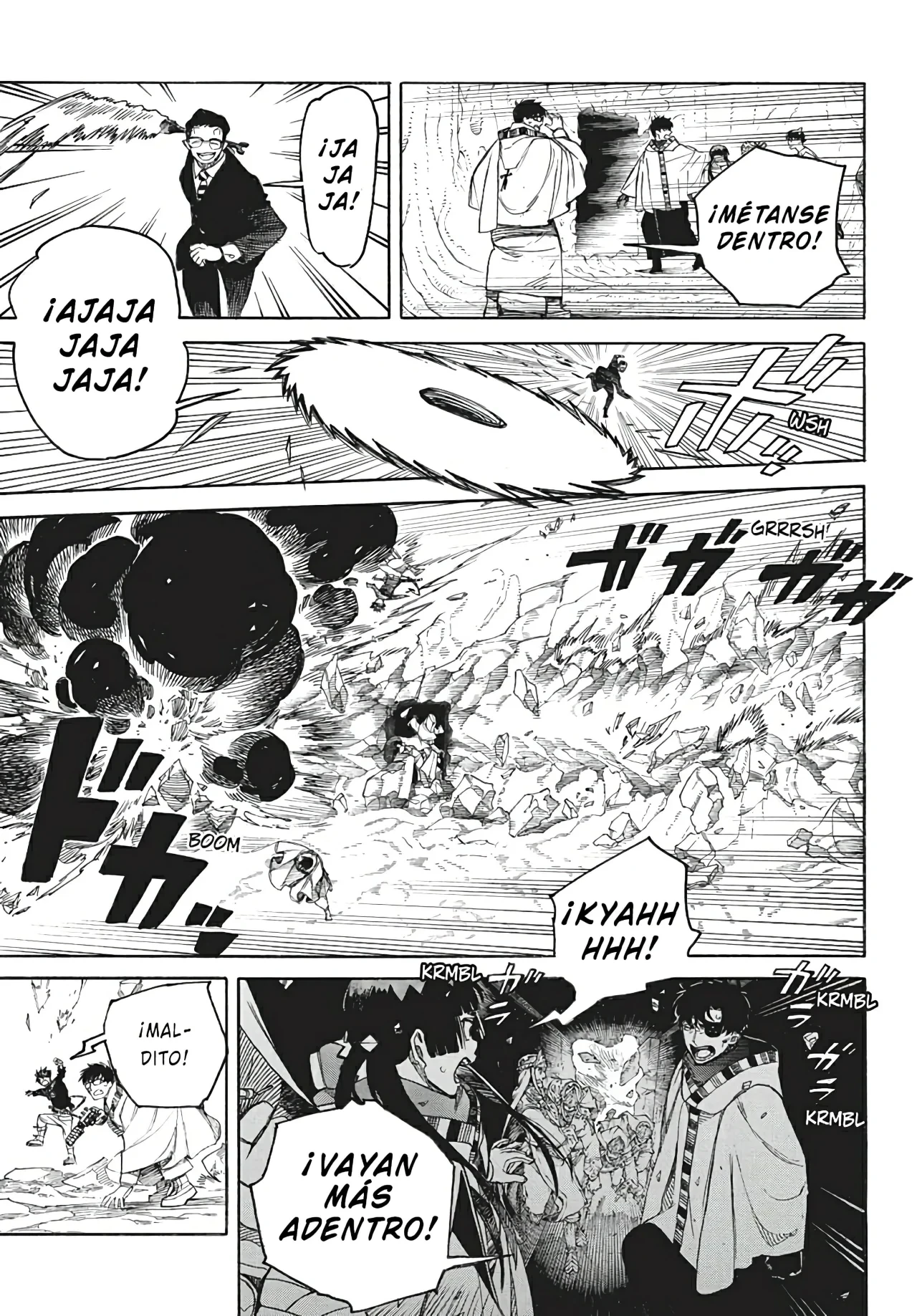 Ao no Exorcist capítulo 149, página 12