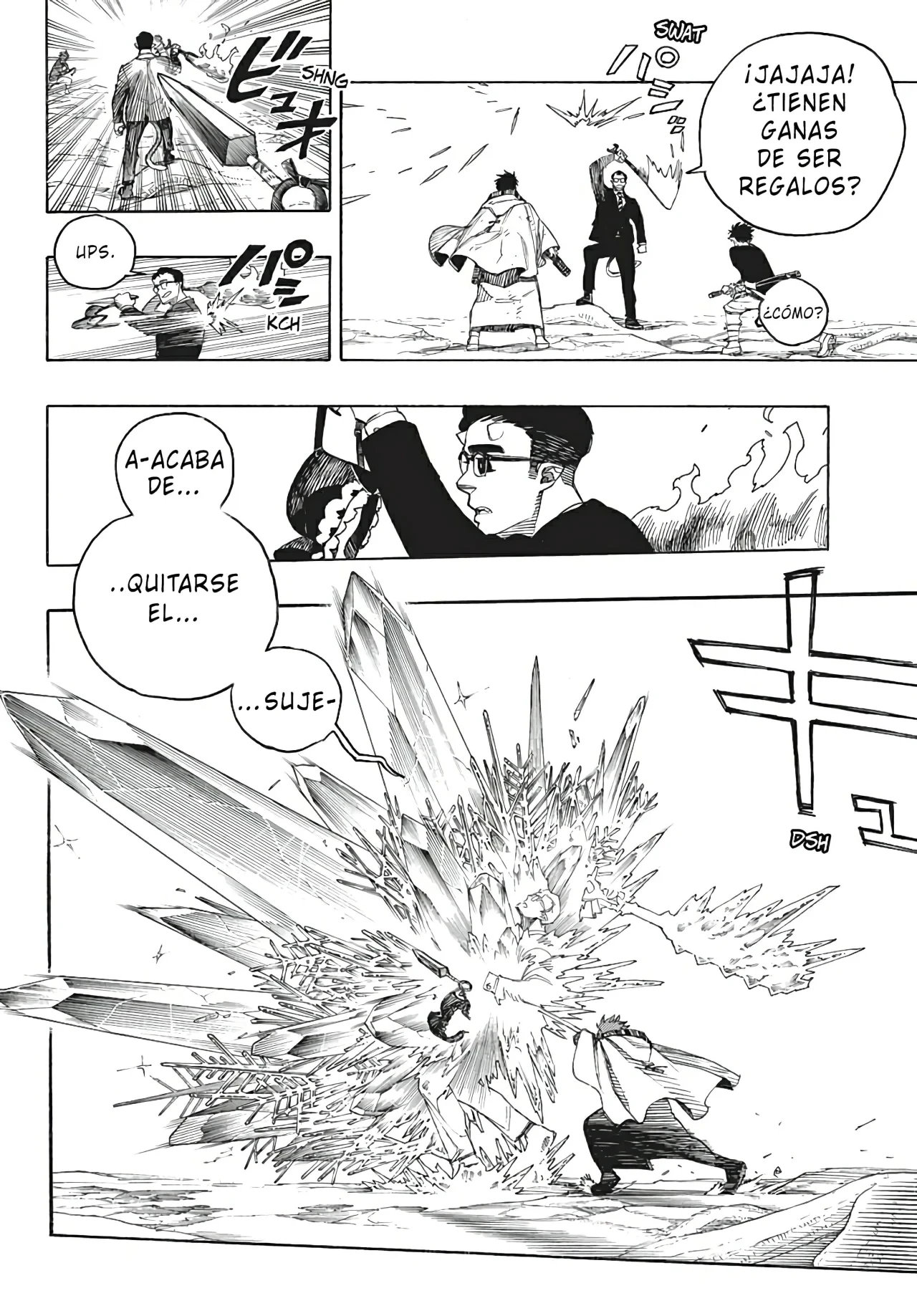 Ao no Exorcist capítulo 149, página 13