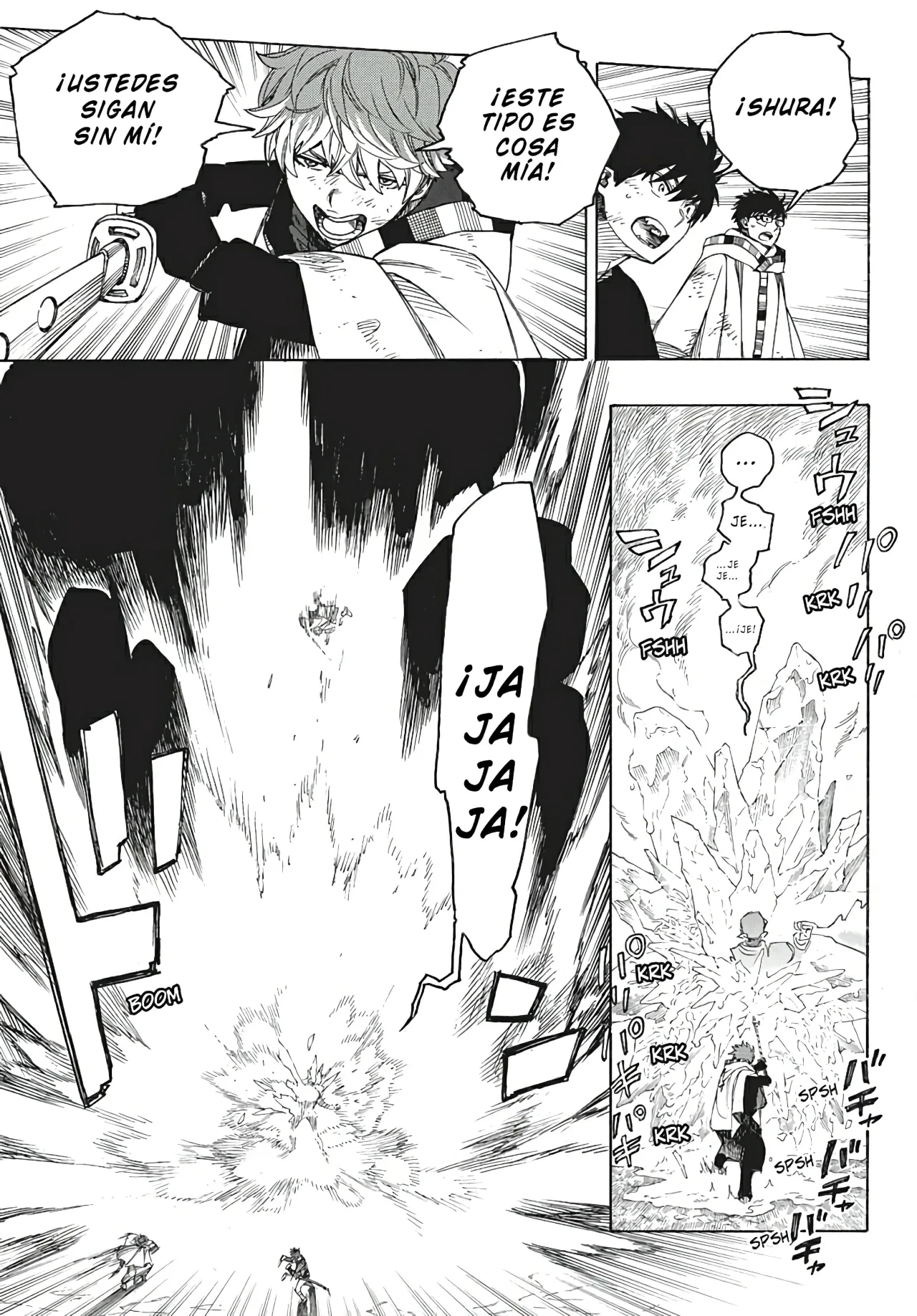 Ao no Exorcist capítulo 149, página 14