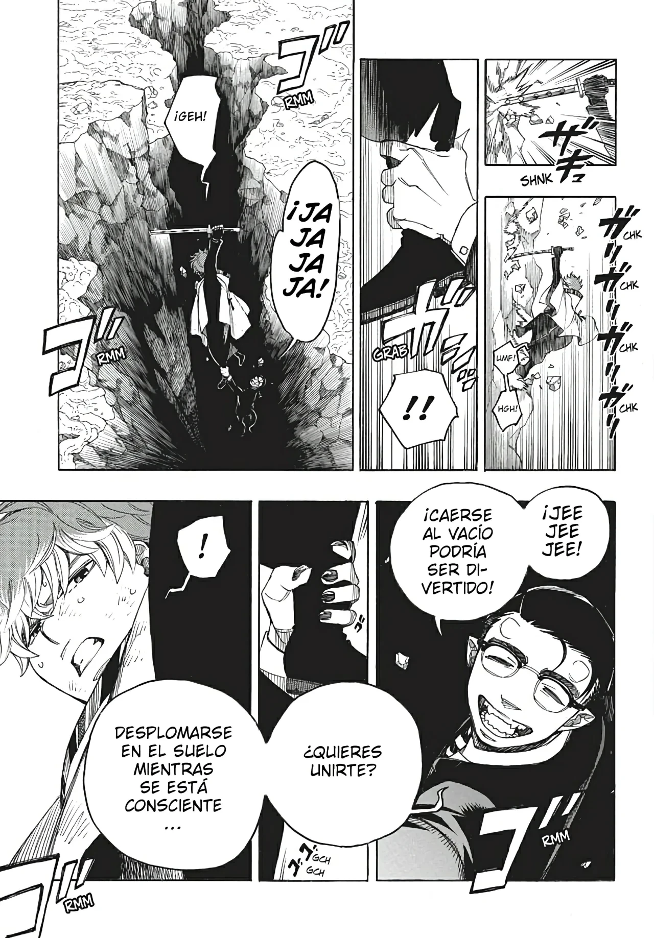 Ao no Exorcist capítulo 149, página 22
