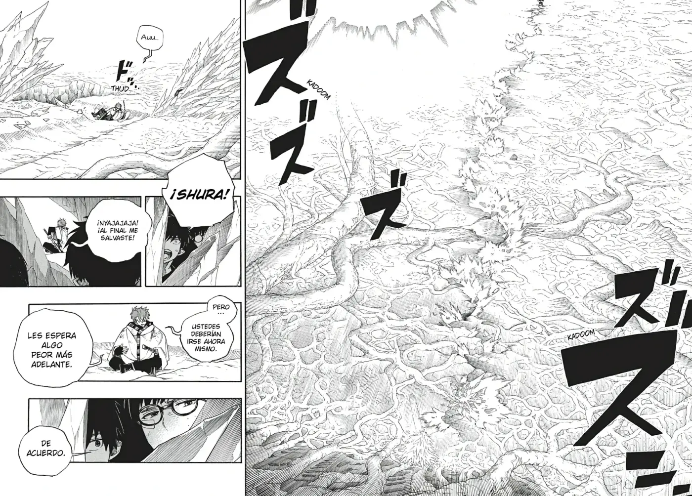 Ao no Exorcist capítulo 149, página 27