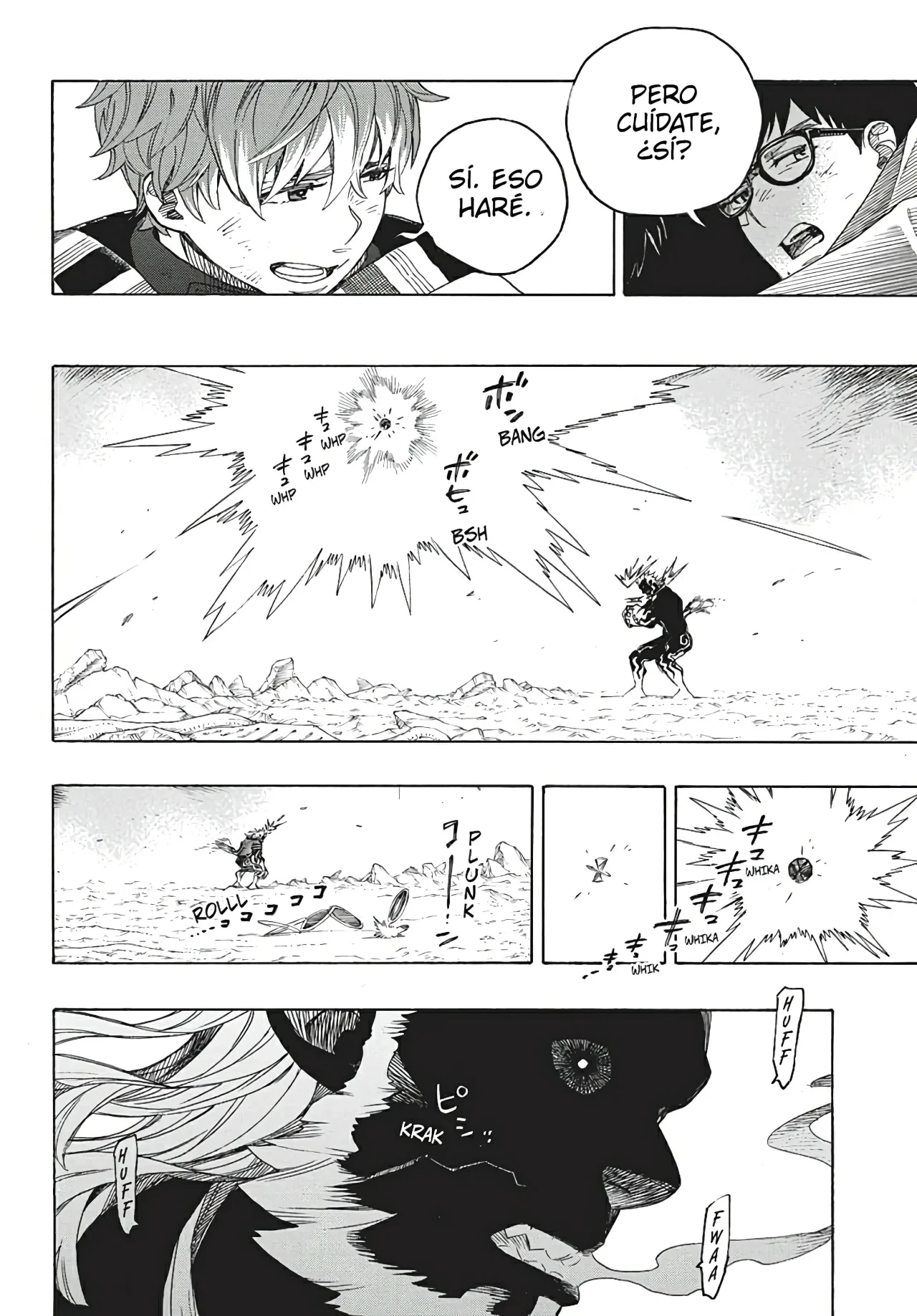 Ao no Exorcist capítulo 149, página 28