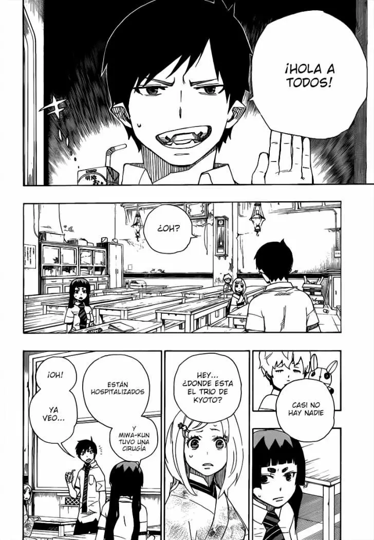 Ao no Exorcist capítulo 15, página 7