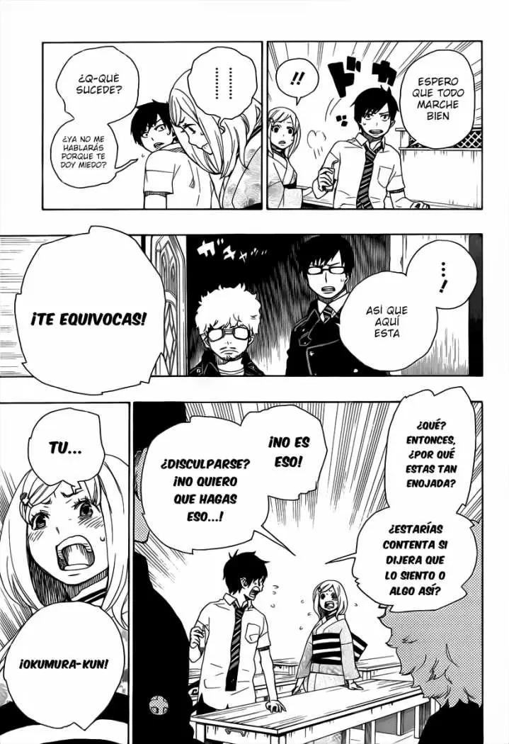Ao no Exorcist capítulo 15, página 8