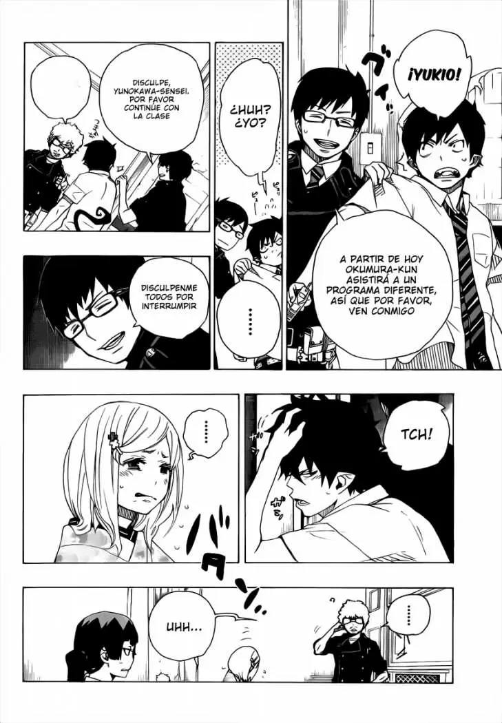 Ao no Exorcist capítulo 15, página 9