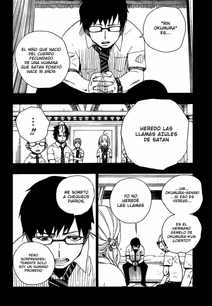 Ao no Exorcist capítulo 15, página 11