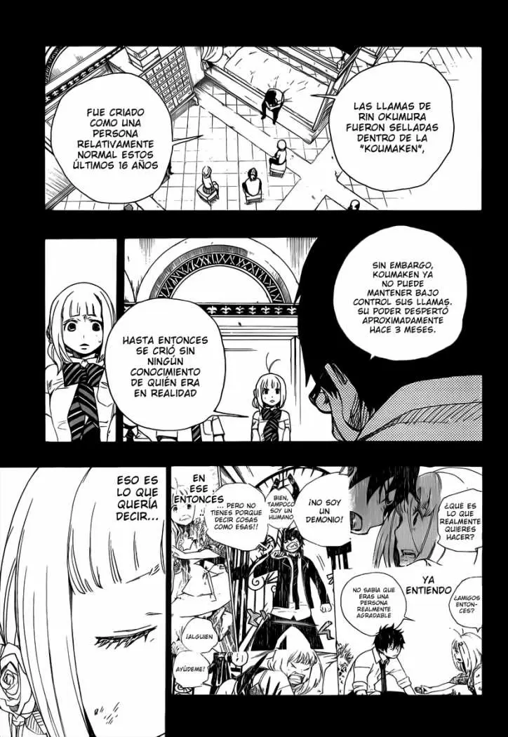 Ao no Exorcist capítulo 15, página 12