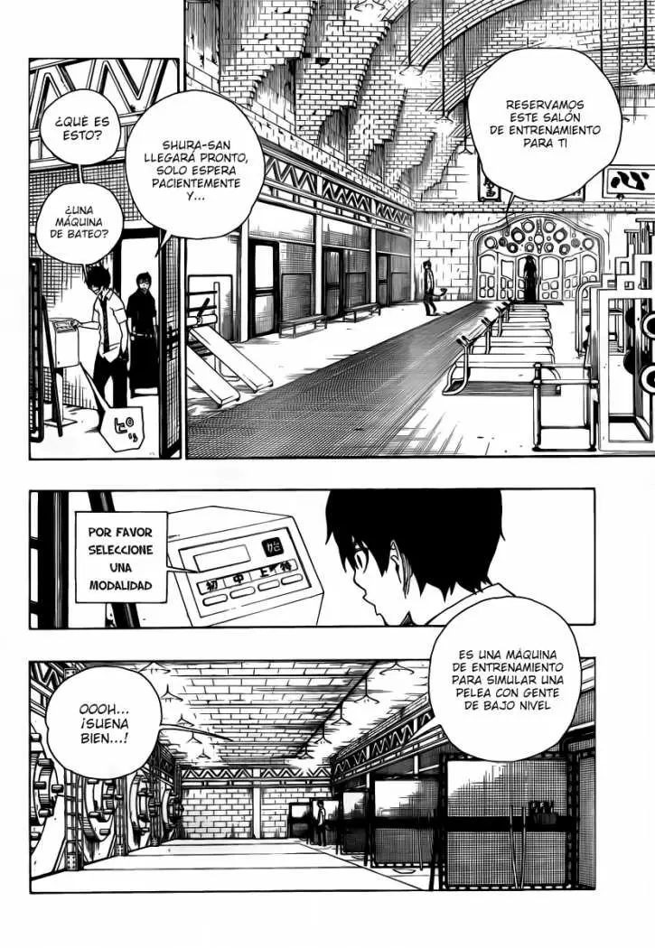 Ao no Exorcist capítulo 15, página 15