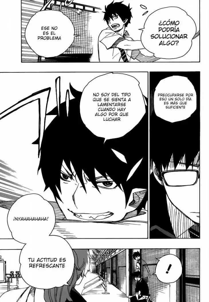 Ao no Exorcist capítulo 15, página 18