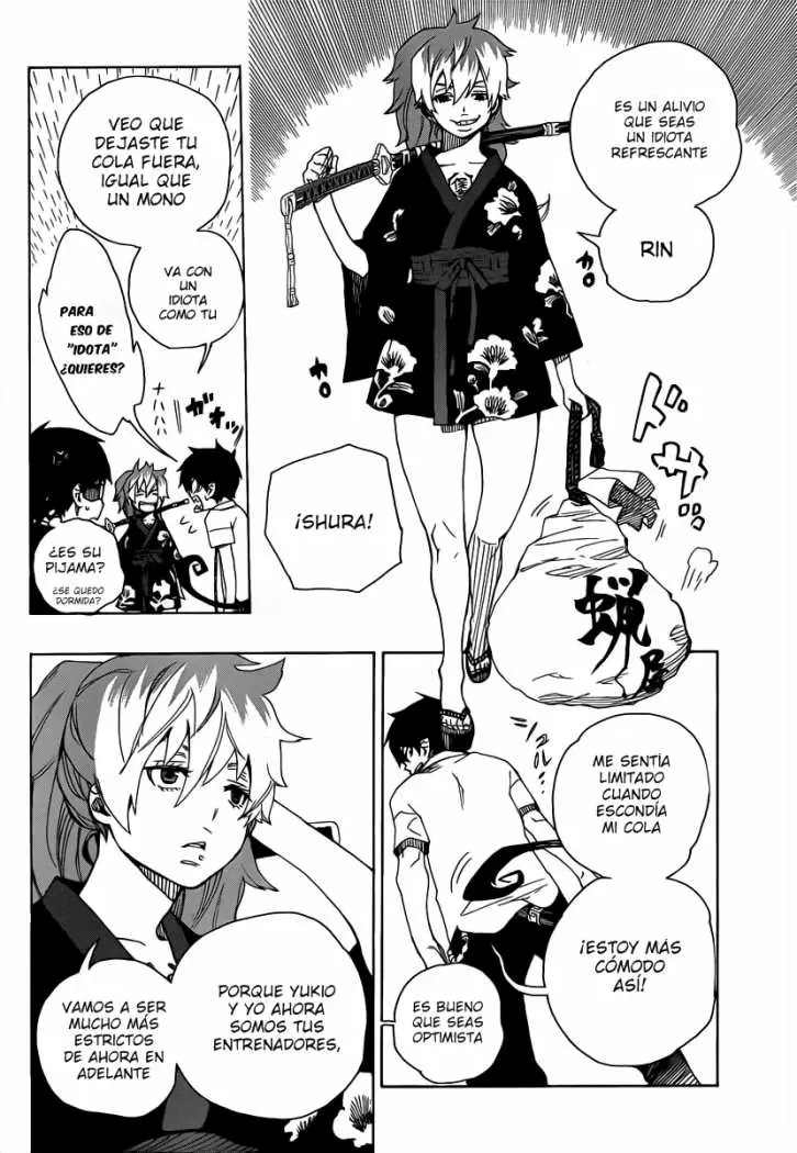 Ao no Exorcist capítulo 15, página 19