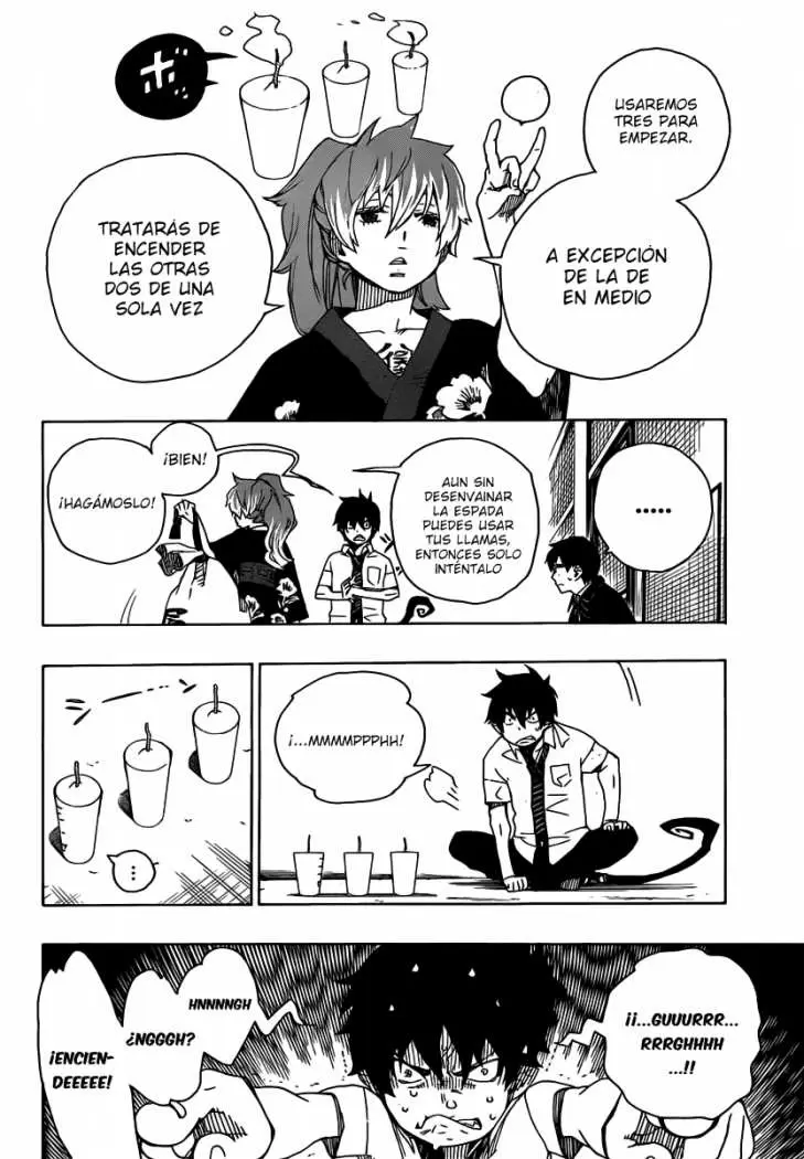 Ao no Exorcist capítulo 15, página 21