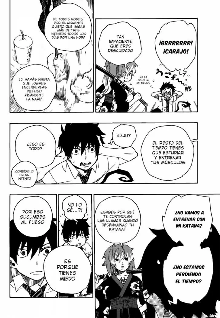 Ao no Exorcist capítulo 15, página 23