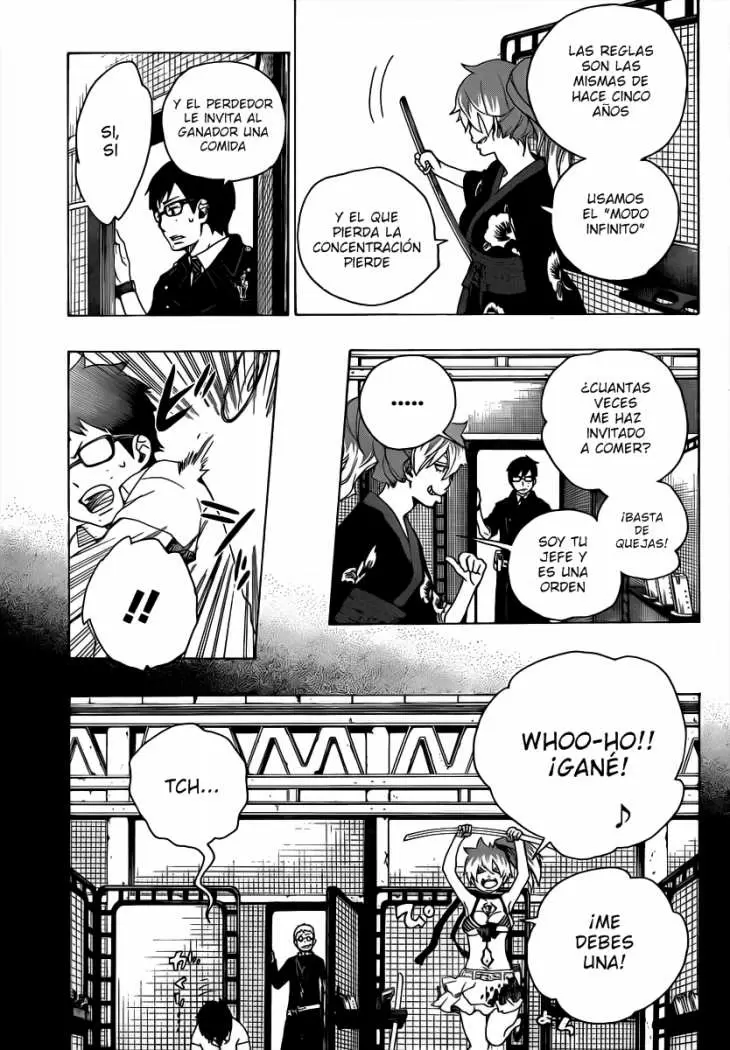 Ao no Exorcist capítulo 15, página 26