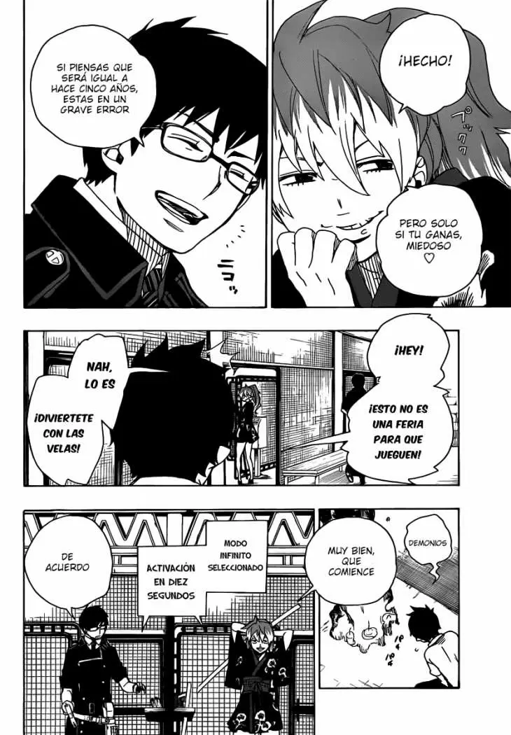 Ao no Exorcist capítulo 15, página 29