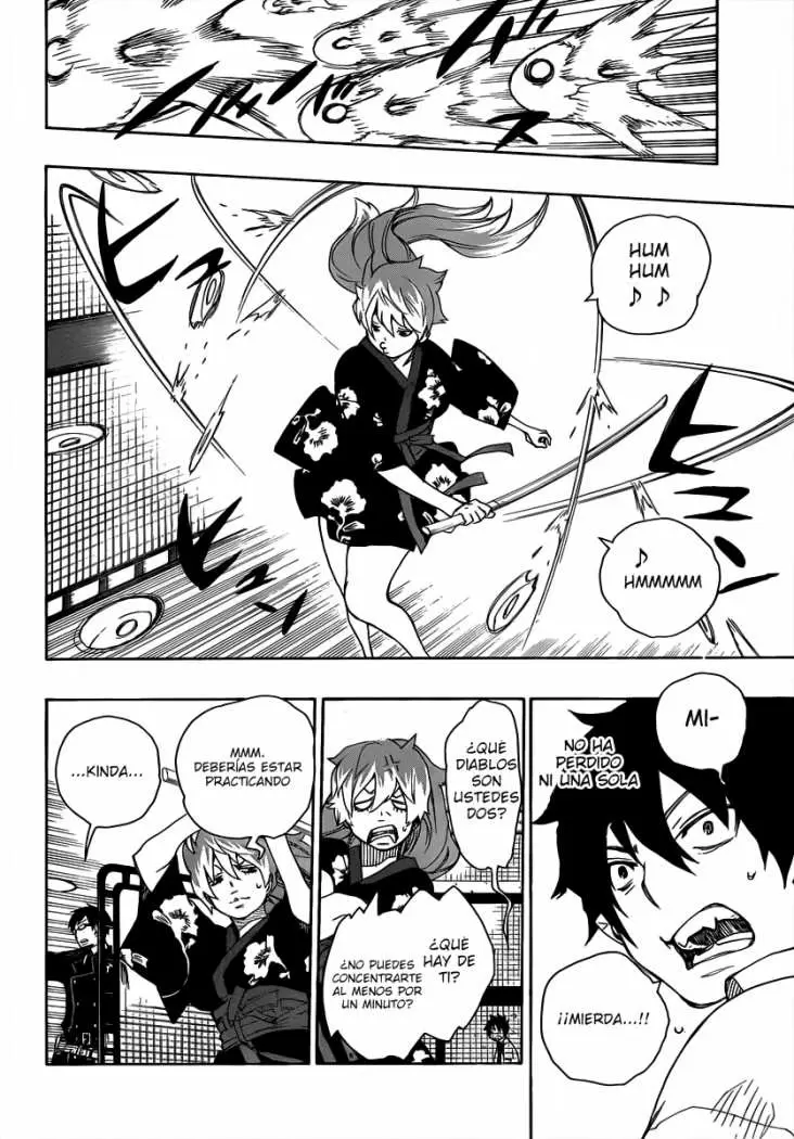 Ao no Exorcist capítulo 15, página 31