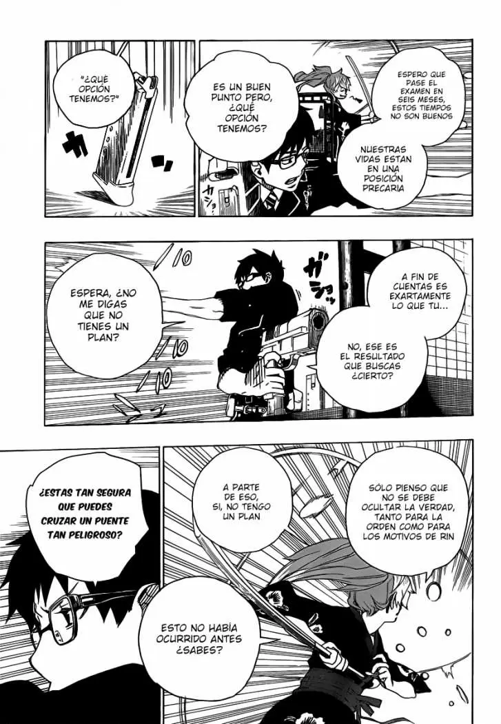 Ao no Exorcist capítulo 15, página 32