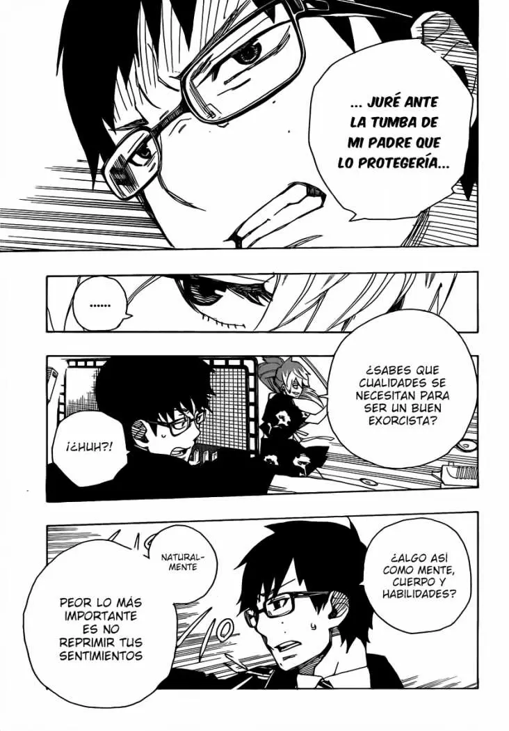 Ao no Exorcist capítulo 15, página 34