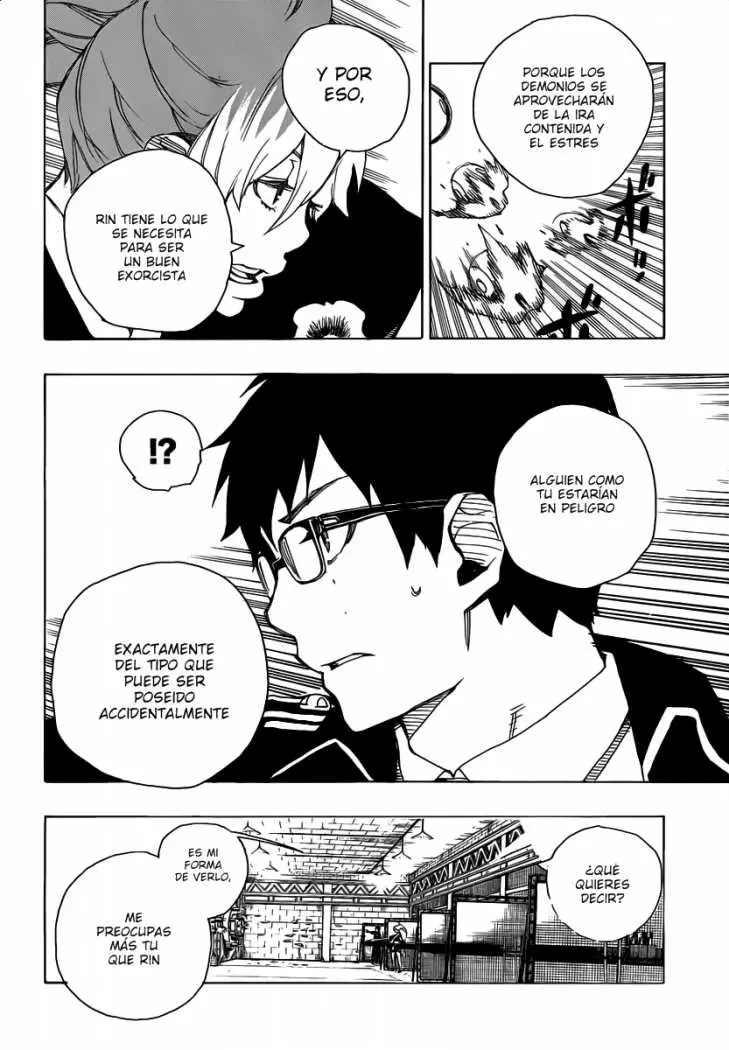 Ao no Exorcist capítulo 15, página 35