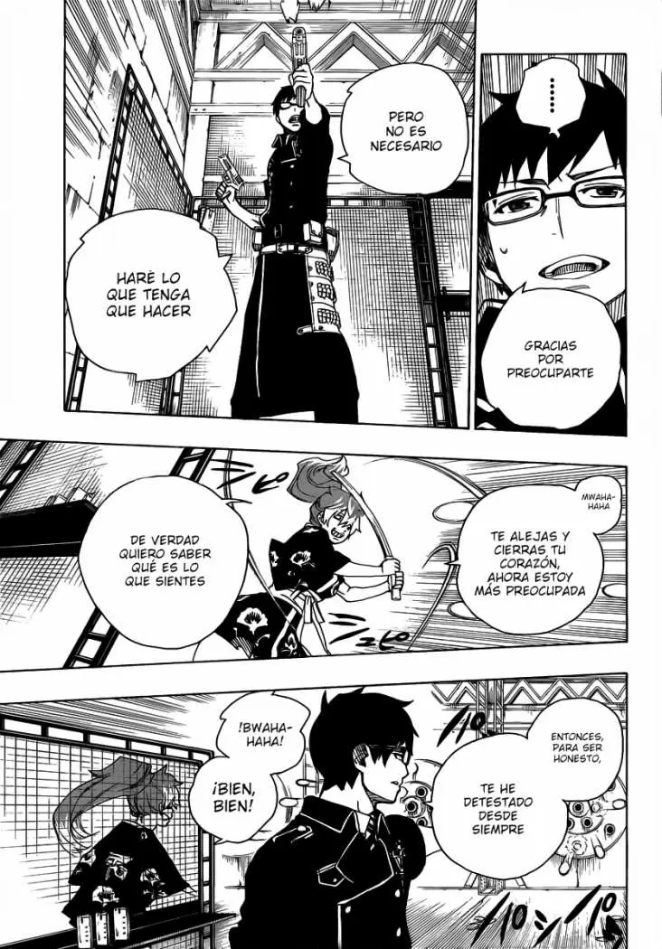 Ao no Exorcist capítulo 15, página 36