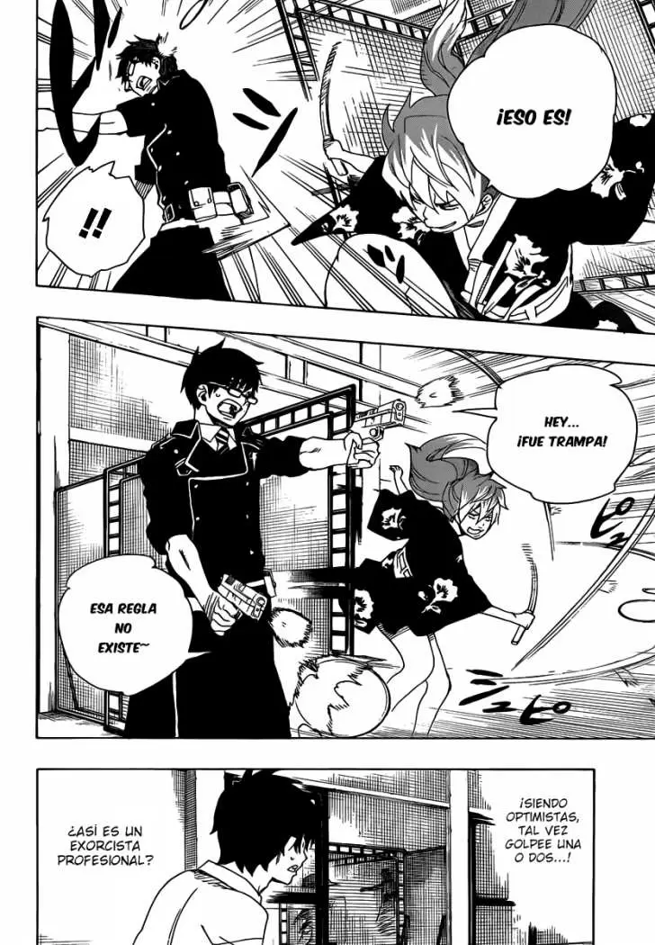 Ao no Exorcist capítulo 15, página 37