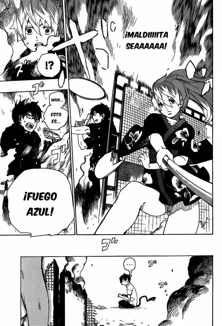 Ao no Exorcist capítulo 15, página 38