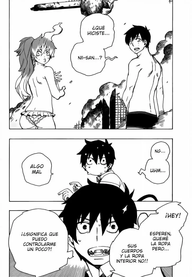 Ao no Exorcist capítulo 15, página 39