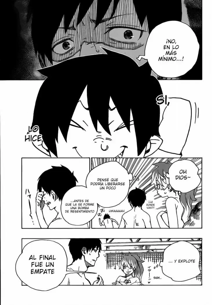Ao no Exorcist capítulo 15, página 40